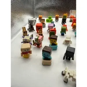 Minecraft Kinder Rarest Figure The Unbranded Brand | Toys | Minecraft Lot Of 59 Mini Figurine ...